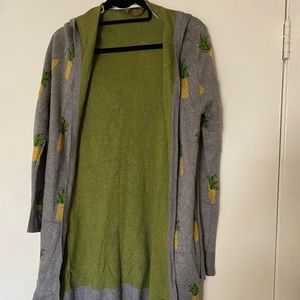 Pineapple cardigan